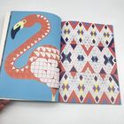 Full Color Custom Sticker Book Printing Paperback / Hardcover For Relaxing