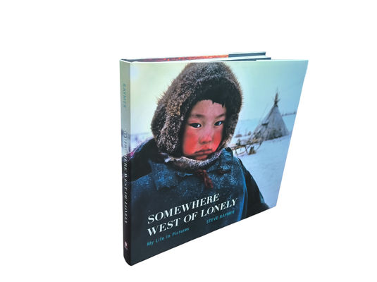 Somewhere West Of Lonely Full Color Offset Printed Hardcover Coffee Table Book Jacket 157 GMS Glossy Art Paper