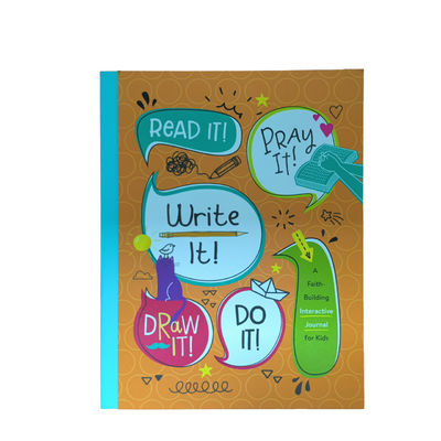 Praying Journal For Kids Custom Journal Printing With Smyth Sewn Binding Matte Lamination Cover Woodfree Inner Pages